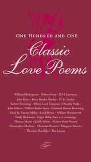 One hundred and one classic love poems. Cover Image