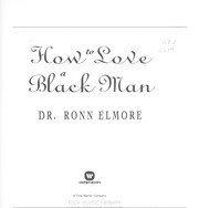 How to love a black man  Cover Image