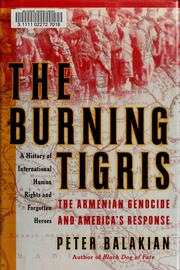 The burning Tigris : the Armenian genocide and America's response  Cover Image