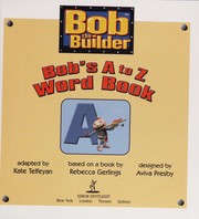 Bob's A to Z word book  Cover Image