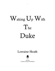 Waking up with the Duke  Cover Image