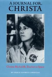 A journal for Christa : Christa McAuliffe, teacher in space. Cover Image