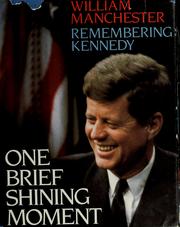 One brief shining moment : remembering Kennedy  Cover Image