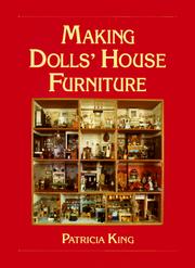 Making dolls' house furniture  Cover Image