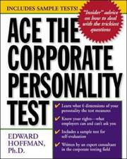 Ace the corporate personality test  Cover Image