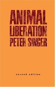 Animal liberation  Cover Image