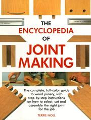 The encyclopedia of joint making. Cover Image