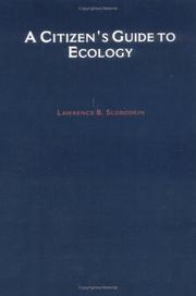 A citizen's guide to ecology  Cover Image