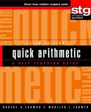 Quick arithmetic  Cover Image