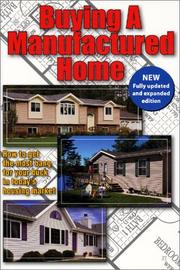 Buying a manufactured home : how to get the most bang for your buck in today's housing market  Cover Image