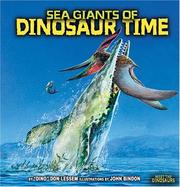 Sea giants of dinosaur time  Cover Image