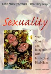 Sexuality : your sons and daughters with intellectual disabilities  Cover Image