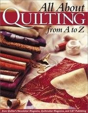 All about quilting from A to Z. Cover Image