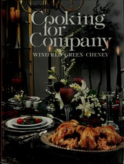 Cooking for company  Cover Image