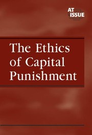 The ethics of capital punishment  Cover Image