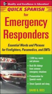 Quick Spanish for emergency responders : essential words and phrases for firefighters, paramedics, and EMTs  Cover Image