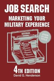 Job search : marketing your military experience  Cover Image