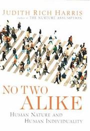 No Two Alike : human nature and human individuality  Cover Image