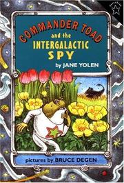 Commander Toad and the intergalactic spy  Cover Image