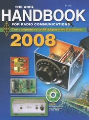The ARRL handbook for radio communications, 2008. Cover Image