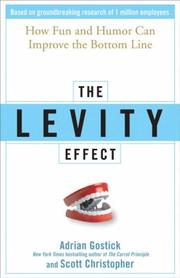 The levity effect : why it pays to lighten up  Cover Image