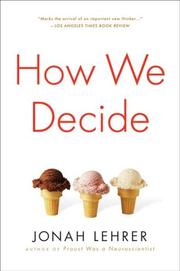 How we decide  Cover Image