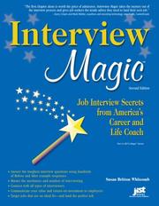 Interview magic : job interview secrets from America's career and life coach  Cover Image