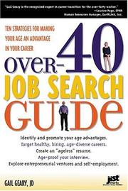 Over-40 job search guide : ten strategies for making your age an advantage in your career  Cover Image