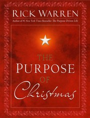 The purpose of Christmas  Cover Image