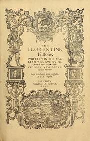 Florentine history  Cover Image