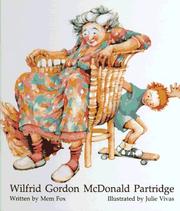 Wilfrid Gordon McDonald Partridge  Cover Image