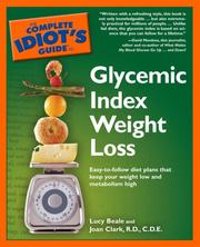 Complete idiot's guide to glycemic index weight loss  Cover Image