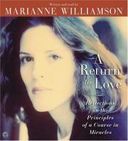 A return to love  Cover Image