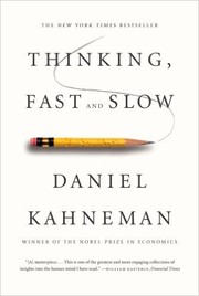 Thinking, fast and slow  Cover Image