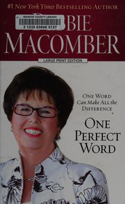 One perfect word : one word can make all the difference  Cover Image