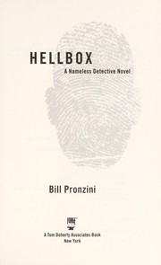 Hellbox : a nameless detective novel  Cover Image