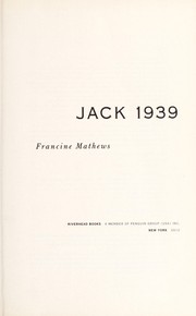 Jack 1939  Cover Image