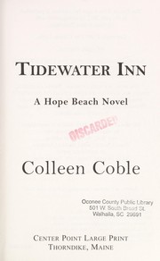 Tidewater Inn : a Hope Beach Novel  Cover Image