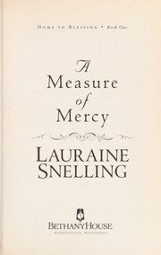 A measure of mercy  Cover Image