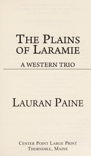 The plains of Laramie a Western trio  Cover Image