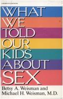 What we told our kids about sex  Cover Image