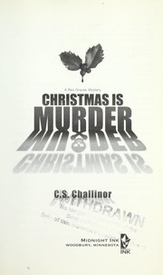 Christmas is murder  Cover Image