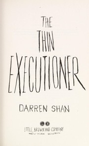 The thin executioner  Cover Image