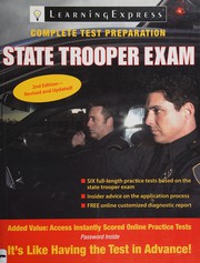 State trooper exam. Cover Image