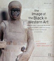 The image of the Black in western art. Volume II, From the Early Christian era to the "Age of discovery". Part 1, From the demonic threat to the incarnation of sainthood  Cover Image