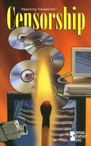 Censorship : opposing viewpoints  Cover Image