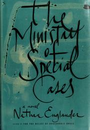 The Ministry of Special Cases  Cover Image