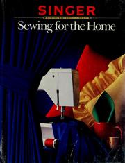 Sewing for the home  Cover Image