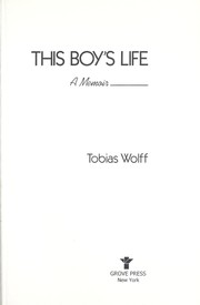 This boy's life : a memoir  Cover Image