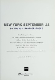 New York September 11  Cover Image